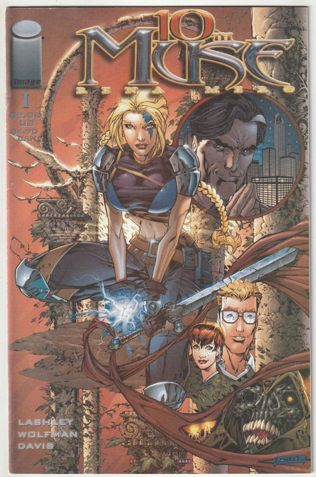 ✪ 10TH MUSE #1, Image Comics 2000 US-COMICHEFT NEUW TOP Z0-1