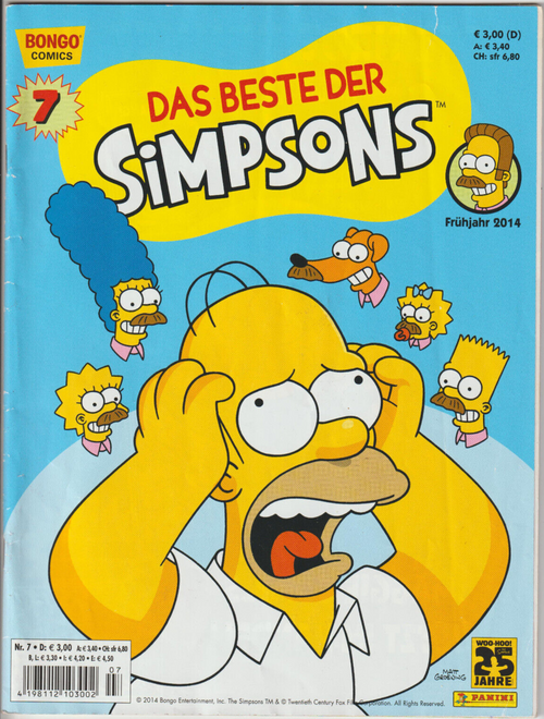 Das Beste der Simpsons Nr.07, Panini Comics 2014 | COMIC | GUT
