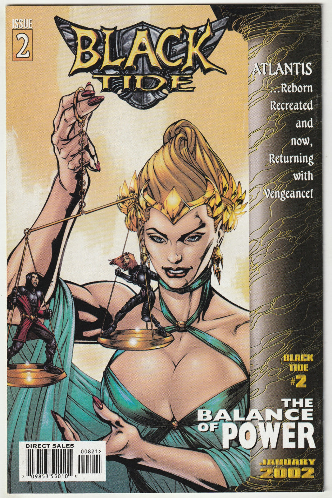✪ 10TH MUSE #8, Image Comics 2001 US-COMICHEFT TOP Z1