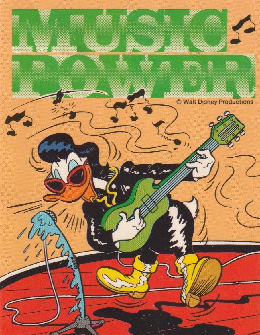 ✪ MICKYVISION #?/? Music Power Sticker COMIC-BEILAGE NEUW